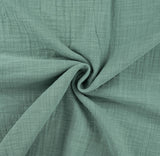 Musselin Slub, dusty mint