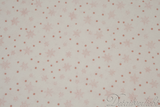 Baumwollstoff "shiny stars", rosa
