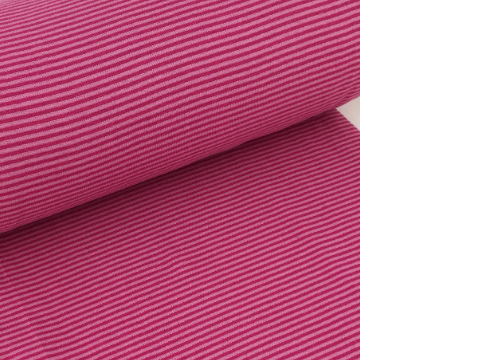 Ringel-Bündchen, rosa/pink