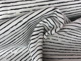 Jersey "cool boy stripes", black/white