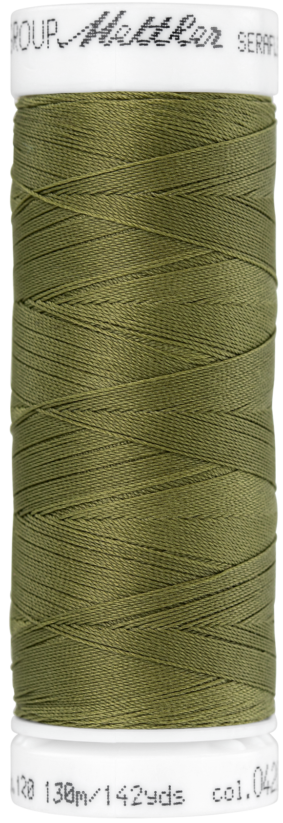 SERAFLEX elastisches Nähgarn, Olive Drab 0420